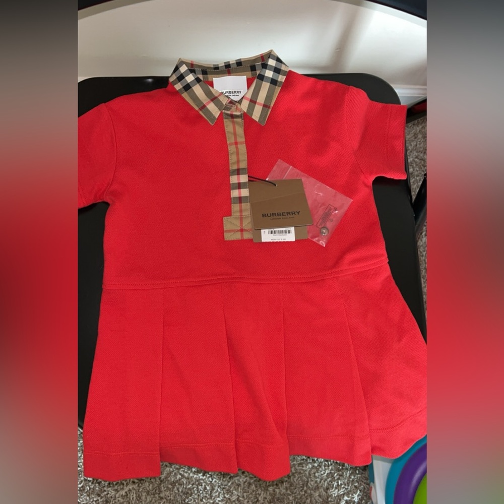 Authentic Burberry toddler dress